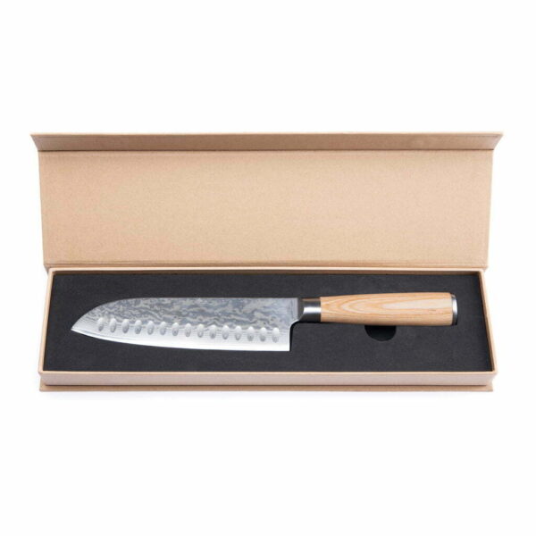 VINGA Hattasan Damasko santoku peilis su VG10 plieno šerdimi - Image 7