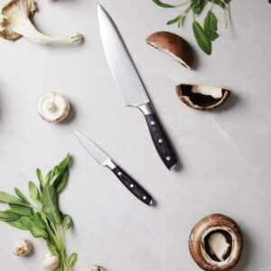 VINGA Kaiser virtuvinių peilių rinkinys – šefo ir skutimo peilis