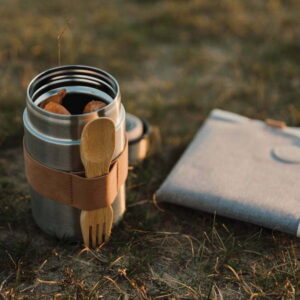 VINGA Miles maisto termosas su mediniu šaukštu