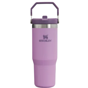 STANLEY puodelis IceFlow™ su šiaudeliu 0.89L – Lilac