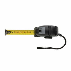 RCS perdirbto plastiko Grip 3 m / 16 mm matavimo juosta