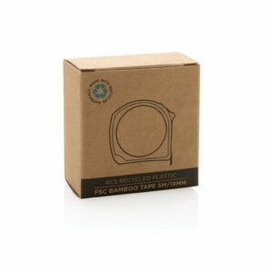 RCS recycled plastic FSC® bamboo tape 5M/19mm