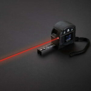 Gear X measuring 5M tape with 30M laser