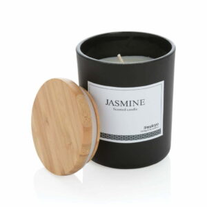 Ukiyo prabangi kvapnioji žvakė su bambuko dangteliu