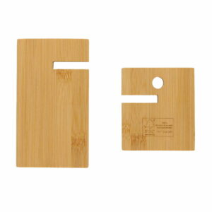 FSC® sertifikuotas bambuko telefono stovas FSC® dėžutėje