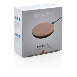 Bamboo X 5W ekologiškas belaidis įkroviklis