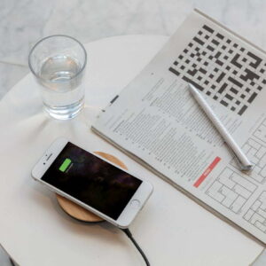 Bamboo X 5W ekologiškas belaidis įkroviklis