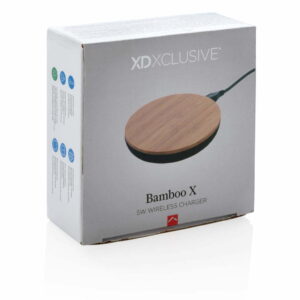 Bamboo X 5W ekologiškas belaidis įkroviklis