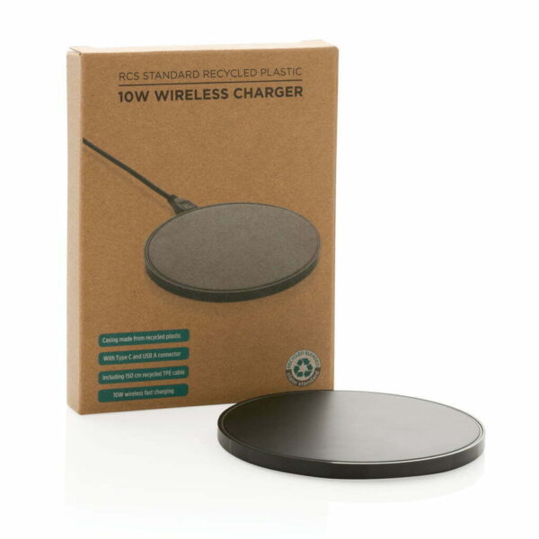 RCS perdirbto plastiko 10W belaidis įkroviklis su dviguba jungtimi - Image 10