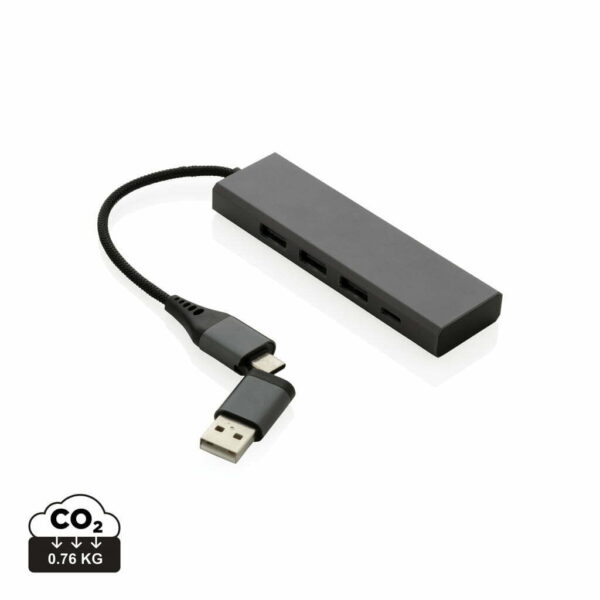 Terra RCS perdirbtas aliuminio USB šakotuvas