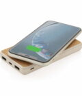 Kamščio ir kviečių pluošto belaidis įkroviklis 8 000 mAh - Image 5