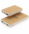 Kamščio ir kviečių pluošto belaidis įkroviklis 8 000 mAh - Image 9