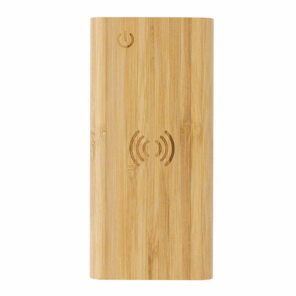 FSC® sertifikuoto bambuko belaidis įkroviklis 8 000 mAh - Image 5