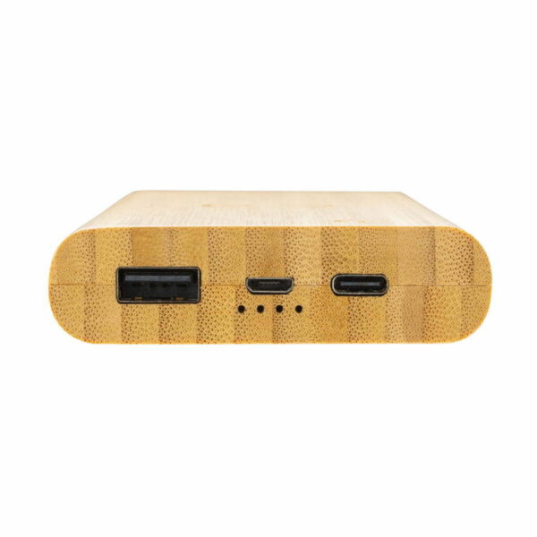FSC® sertifikuoto bambuko belaidis įkroviklis 8 000 mAh - Image 7