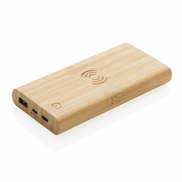 FSC® sertifikuoto bambuko belaidis įkroviklis 8 000 mAh - Image 8