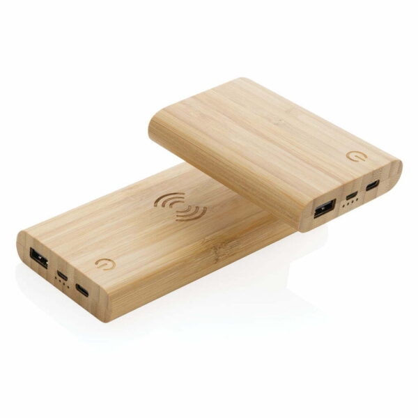 FSC® sertifikuoto bambuko belaidis įkroviklis 8 000 mAh - Image 10