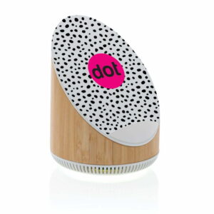 Ovate bambukinė 5W kolonėlė su 15W belaidžiu įkrovikliu