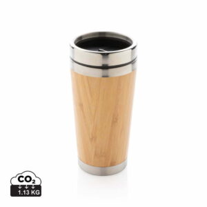 Bambukinis termopuodelis 450 ml