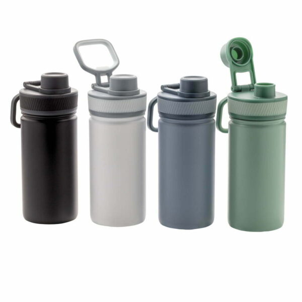 Vakuuminis nerūdijančio plieno butelis su sportiniu dangteliu 550 ml - Image 9