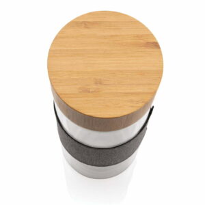 Dvigubų sienelių borosilikatinio stiklo butelis Impact