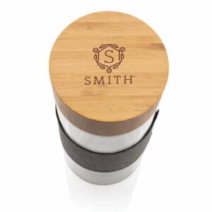 Dvigubų sienelių borosilikatinio stiklo butelis Impact