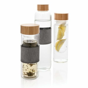 Dvigubų sienelių borosilikatinio stiklo butelis Impact