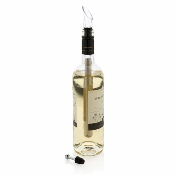 Vino vyno šaldymo lazdelė su aeratoriumi - Image 4