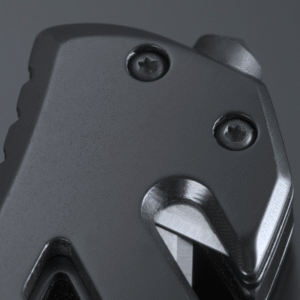 Nerudijančio plieno peilis su titano danga