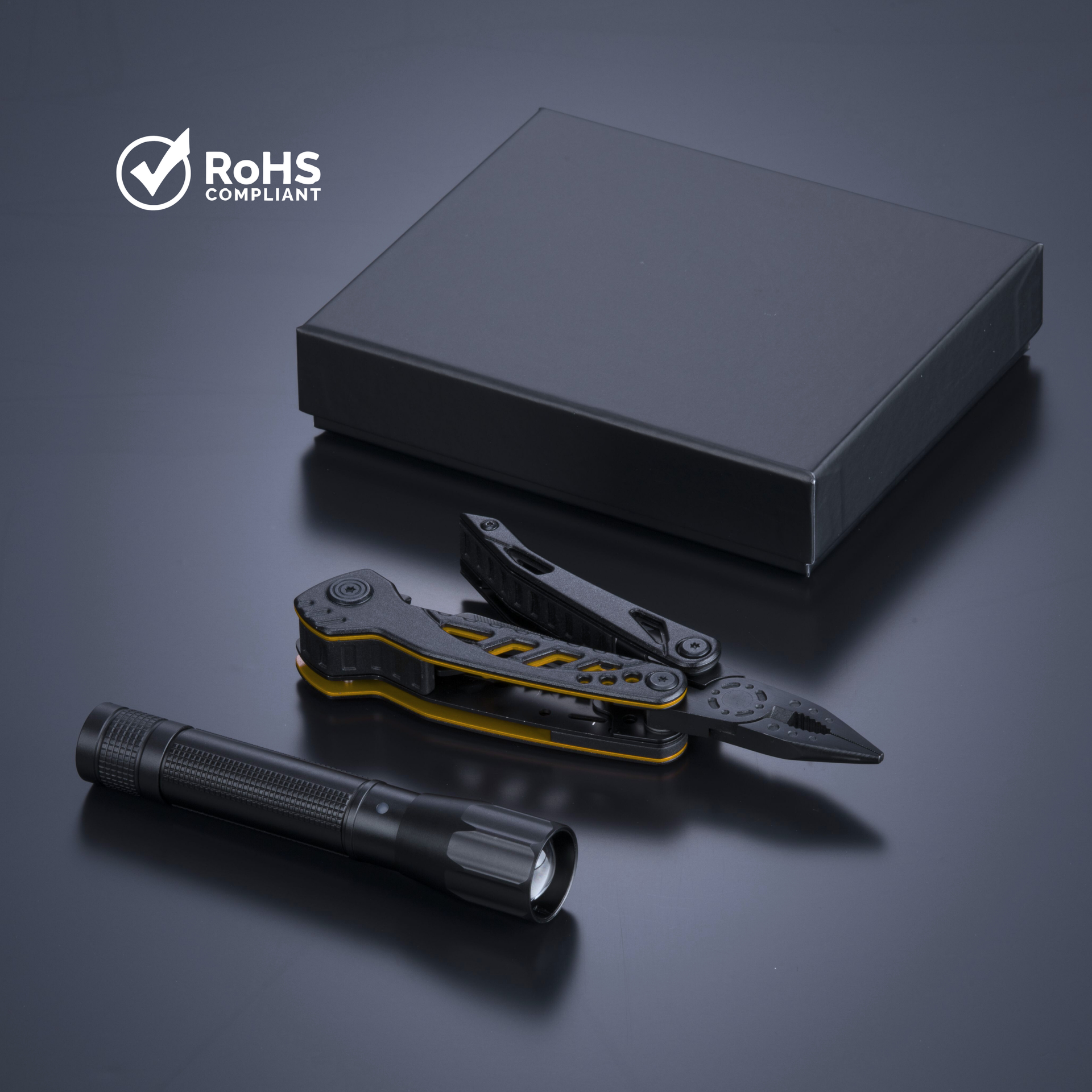 Optima rinkinys įrankis žibintuvėlis