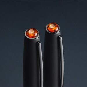 Tušinukų ir pakabuko rinkinys su gintaru