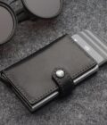 Premium odos piniginė su RFID apsauga ir dėklu kortelėms - Image 2