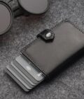 Premium odos piniginė su RFID apsauga ir dėklu kortelėms - Image 3