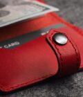 Premium odos piniginė su RFID apsauga ir dėklu kortelėms - Image 11