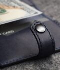 Premium odos piniginė su RFID apsauga ir dėklu kortelėms - Image 12