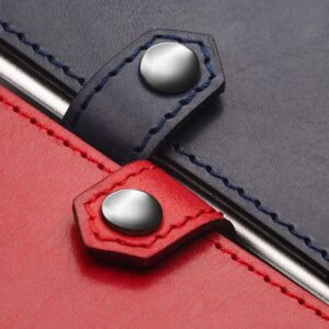 Premium odos piniginė su RFID apsauga ir dėklu kortelėms