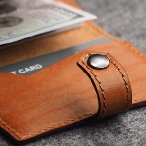Premium odos piniginė su RFID apsauga ir dėklu kortelėms
