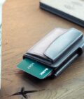 Perdirbtos odos piniginė su RFID apsauga su kortelių dėklu - Image 2