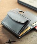 Perdirbtos odos piniginė su RFID apsauga su kortelių dėklu - Image 3