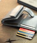 Perdirbtos odos piniginė su RFID apsauga