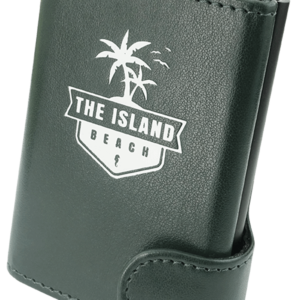 Perdirbtos odos piniginė su RFID apsauga su kortelių dėklu