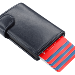 Perdirbtos odos piniginė su RFID apsauga su kortelių dėklu