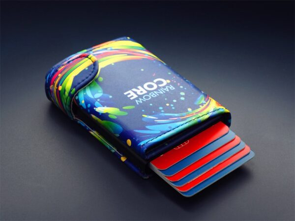 Perdirbtos odos piniginė su RFID apsauga su kortelių dėklu - Image 16