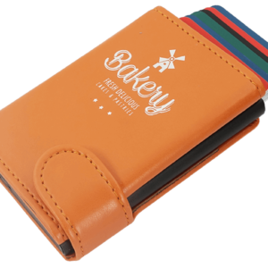 Perdirbtos odos piniginė su RFID apsauga su kortelių dėklu