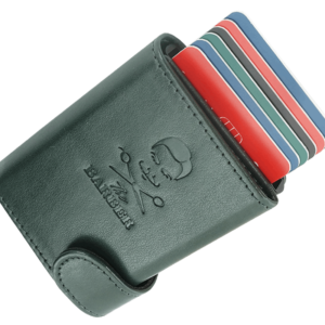 Perdirbtos odos piniginė su RFID apsauga su kortelių dėklu