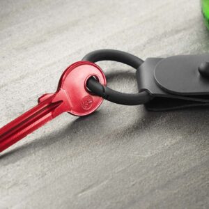 Perdirbtos odos pakabukas raktams