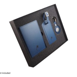 Odinis paso dėklas, kelioninis ID laikiklis, AirTag laikiklis