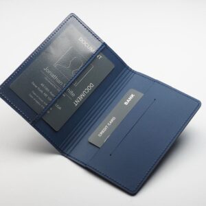 Odinis paso dėklas, kelioninis ID laikiklis, AirTag laikiklis