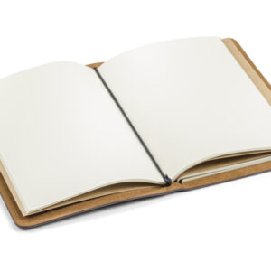 A5 sendinta odinė knygutė