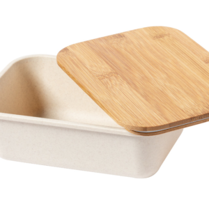 Perdirbto plastiko maisto dėžutė, 1000 ml.