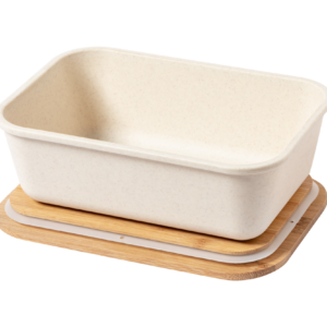 Perdirbto plastiko maisto dėžutė, 1000 ml.